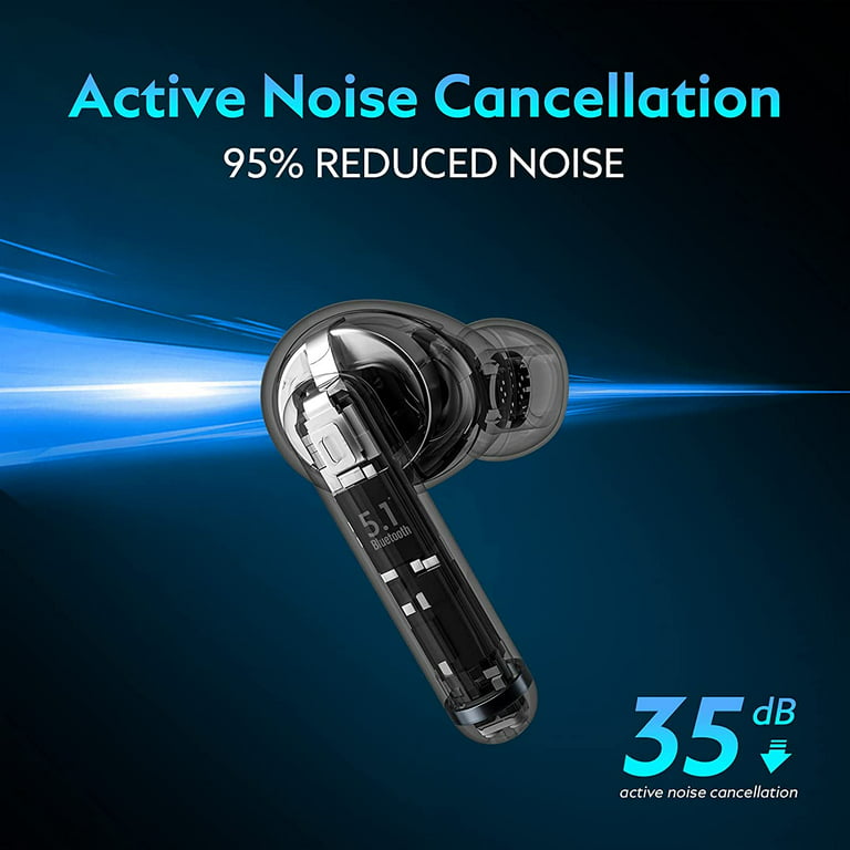 voor Uitgebreid Betreffende QCY HT03 Headset Active Noise Cancelling Wireless Earbuds, Bluetooth 5.1  Headphones Touch Control, Waterproof Earphones for Sport & Workout -  Walmart.com
