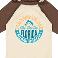 thumbnail image 4 of Inktastic Miami Beach Florida Travel Trip Boys or Girls Long Sleeve Baby Bodysuit, 4 of 5
