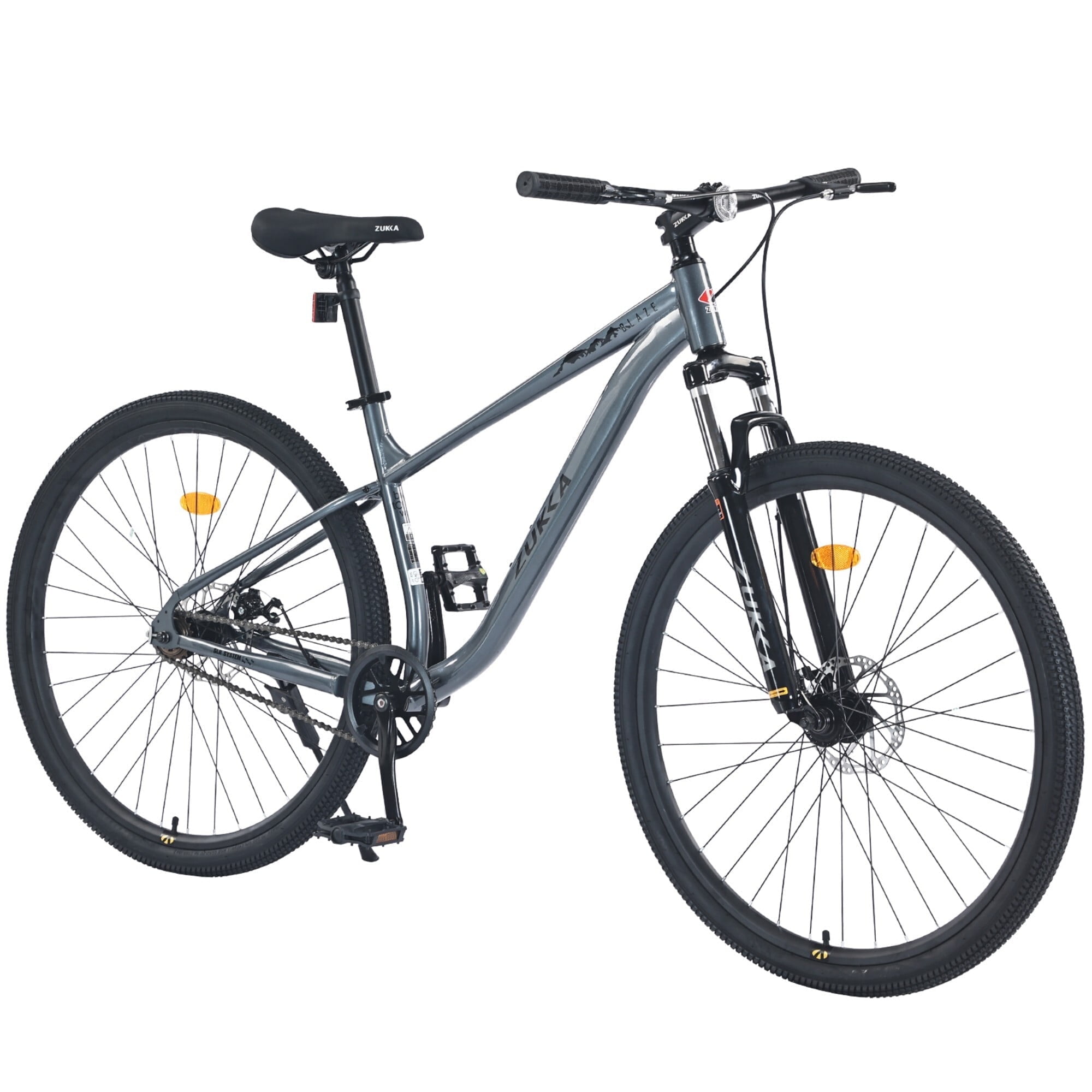 27.5 Inch Mountain Bike, 21-Speed Adult Aluminum Frame Bicycle for
