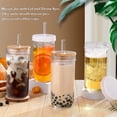 thumbnail image 4 of Set de 4 vasos de vidrio tipo mason jar DWTS DANWEITESI de 710 ml, 4 of 7