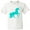 AA-White, variant on Inktastic Aqua Unicorn Youth T-Shirt