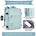 thumbnail image 1 of 1pc Large Travel Backpack For Women Men, Carry-on Backpack, Hiking Backpack Waterproof Outdoor Sports Rucksack, Casual Backpack Travel Essentials, 1 of 5