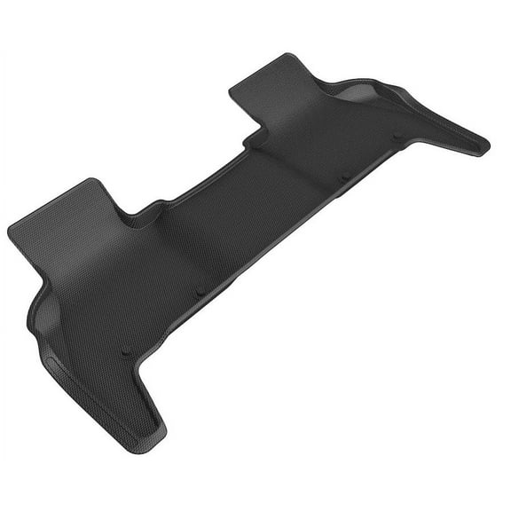 3D MAXpider Custom Fit Kagu Floor Mat (Black) Compatible with Land Rover Defender 110 2020-2025 - Second Row