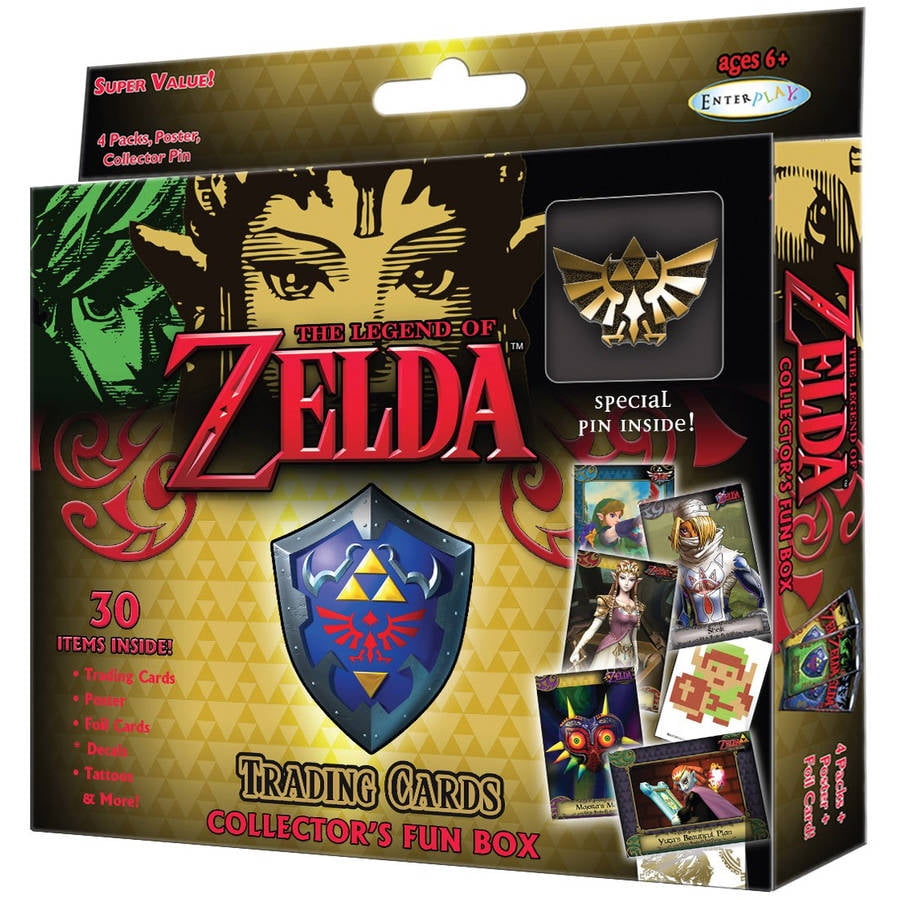 Enterplay Legend of Zelda Trading Card Fun Pack Value Box