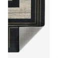 thumbnail image 2 of Momeni Edition Geometric Polyester Charcoal Area Rug, 1'10" x 2'10" Sized Rug for Entry Way, Bathroom, and Kitchen, 2 of 3
