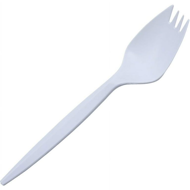 Genuine Joe Medium-weight Knives - 1000/Carton - White Genuine Joe Medium-weight Knives - 1000/Carton - White