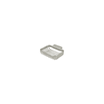 thumbnail image 2 of WBR4535U15 Wire Basket; 4-1/2" Rectangular Soap Holder; Satin Nickel Finish, 2 of 2