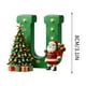thumbnail image 1 of Fiudx Adornos Navideños con Letras, Colgante Acrílico Personalizado, Diseño Diy, Resistentes y Ligeros, Decoración para Árbol de Navidad, Ideal para Fiestas En Casa o En La Oficina, Tamaño 8 Cm., 1 of 5