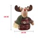 thumbnail image 1 of Muñeco de Navidad de Papá Noel, adornos navideños para el hogar, adornos navideños de alce, decoración del árbol de Navidad, regalos de nacimiento, 1 of 4