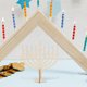 thumbnail image 5 of 24 piezas Hanukkah Diy portavelas de madera piezas cortadas sin terminar suministros de decoración de fiesta para la creatividad personal ideal para la decoración del hogar, 5 of 8