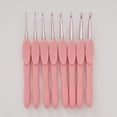 thumbnail image 3 of 8Pcs Long Handle Crochet Hook Needle 2.5mm-6.0mm, 3 of 8