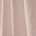 thumbnail image 2 of Nicole Miller Textured Matelassé Hidden Tab/Rod Pocket Top Light Filtering Curtain Panel Pair, 50"x108", Blush, 2 of 7