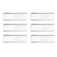 thumbnail image 2 of 6 Pcs Acrylic Record Shelf Wall Mounted Clear Vinyl Record Album Holder for Display Storage, 2 of 7