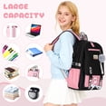 thumbnail image 4 of Gynky School Backpack for Girlish Backpacks for Elementary Student Teen School Bag Bookbag with USB Charge Port, 4 of 8