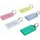 thumbnail image 1 of 40 piezas Porte Cf Etiquette, Porte C de Couur, Porte Clés Etiquette en Plastique avec Anneau Fendu Porte-Clés, Couurs Surtidos, 1 of 5