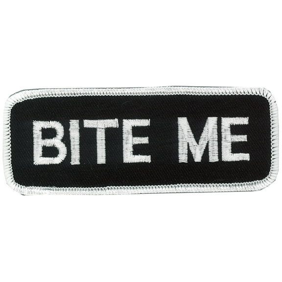 Hot Leathers PPL9088 Bite Me 4" x 2" Patch 4X2