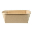 thumbnail image 5 of Matsuri Vision 26 oz Rectangle Kraft Paper Sushi Container - 6 1/2" x 4 3/4" x 2 1/4" - 100 count box, 5 of 11