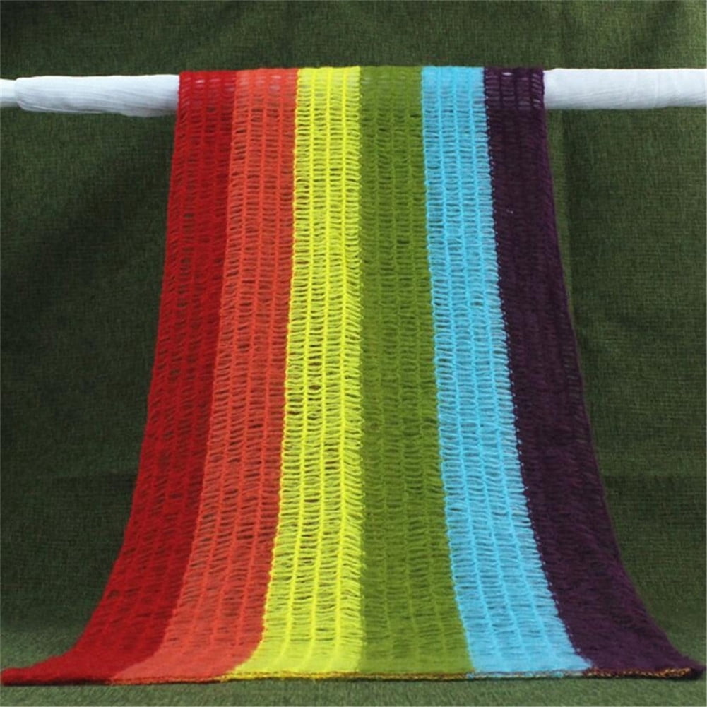 rainbow receiving blanket