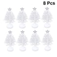 thumbnail image 3 of IFANLANDOR Christmas Tree Fiber Optic 8Pcs Led Lamp With White And Colorful Lights For Indoor Space, 3 of 8