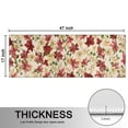 thumbnail image 5 of Kitchen Rugs Sets Of 2,Multicolor Christmas Floral Pattern Anti Fatigue Kitchen Mat Rugs Non Slip Washable,Decorative Kitchen Floor Mats for Kitchen,Sink,Laundry,17"X47", 5 of 5