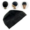 thumbnail image 3 of Bonnet de Perruque en Soie Glacée Bonnet de Perruque Respirant Couvre-Chef pour Maquillage, 3 of 6