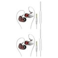 thumbnail image 1 of Kearding Auriculares con cable Micrófono incorporado Sonido de alta portátil Auriculares de control de línea de auriculares de 3,5 mm Llamada Type2 NO2, 1 of 6