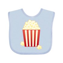 Inktastic Popcorn Movie Treat Boys or Girls Baby Bib