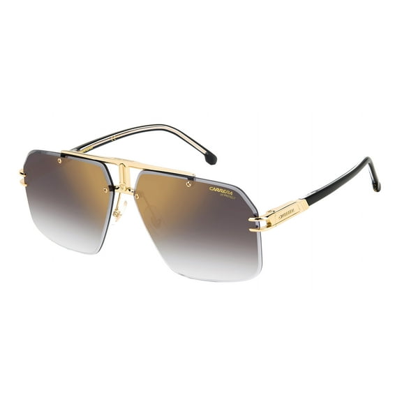 Carrera - CARRERA 1054/S, Squared metal men GOLD BLACK/BROWN SHADED