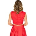 thumbnail image 3 of Formal Train Skirt  Lace Top Combo Dress For Women, 3 of 4