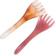 2Pcs Scalp Massager, Gua sha Back Massager Portable Hand Held SPA Head Massager -Handheld Gua Sha Scraping Massage Tool