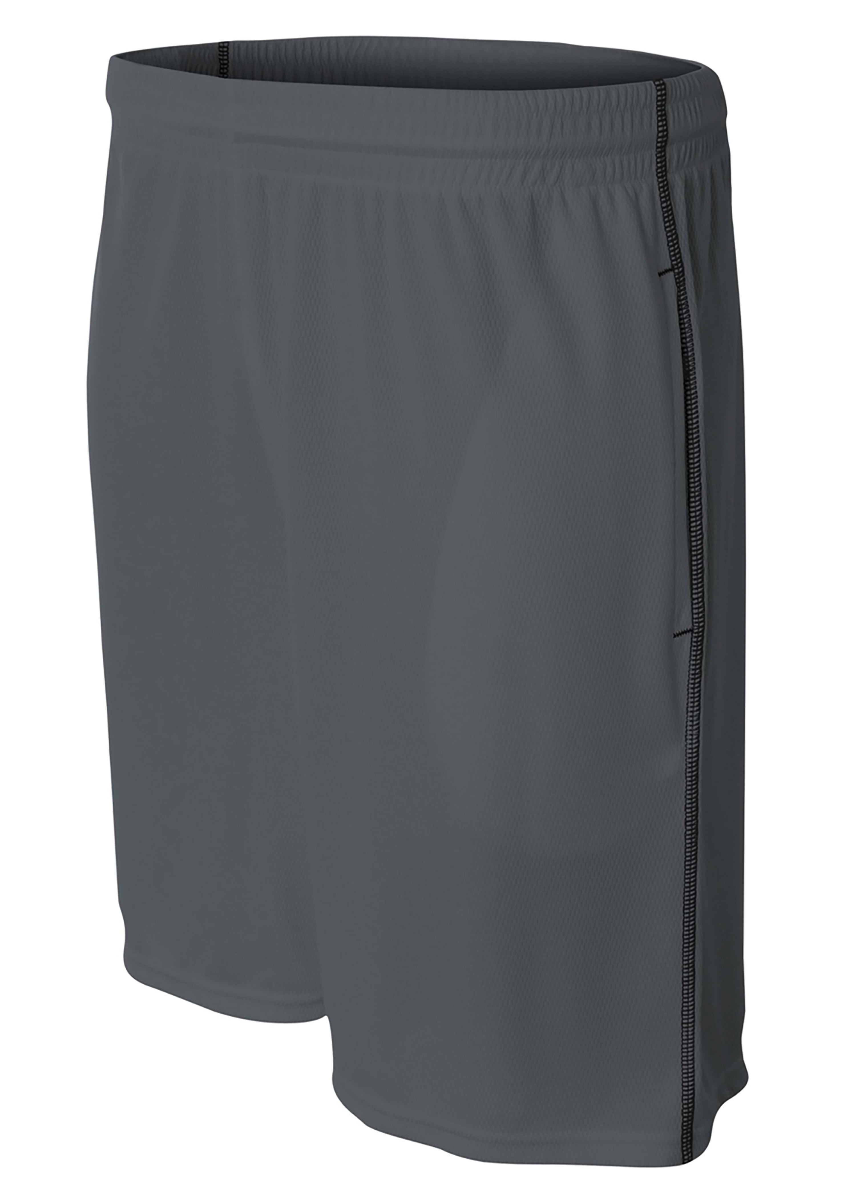 A4 A4 Men 9 Inch Pocketed Athletic Shorts Graphite 3XLarge