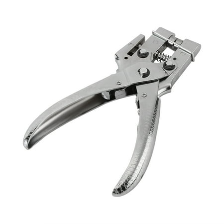 

Rivet Setter Punch Pliers Belt Holes Eyelet Setting Tool with 100pcs Easy Press Hollow Grommets
