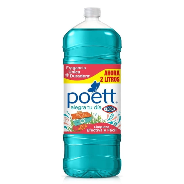Limpiador Multiusos Aromatizante Poett Alegra tu Día 2 L
