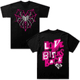 thumbnail image 2 of AJ Lee Love Bites Back T-Shirt Short Sleeve Cotton Washed Tee Men Women Streetwear Tops, 2 of 5