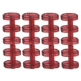 thumbnail image 4 of Binders, 60 Sheets Plastic Clip 20Pcs Segmented Design Binding Rings Binder for Office School, 4 of 7