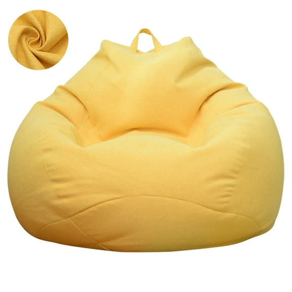 Bean Bag Chair Cover,Miuline No Filling Classic Bean Bag Chair Sofa Cover, Lazy Lounger Bean Bag Storage Chair Cover For Adults And Kids - 100X120Cm
