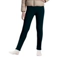 thumbnail image 4 of Leggings for Girls Fleece Lined Thermal Slim Stretchy Soft Warm Pants Tights Kids Winter Bottoms, 4 of 7