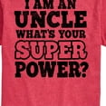 thumbnail image 3 of Instant Message - What's Your Super Power - Men's Short Sleeve Graphic T-Shirt, 3 of 6
