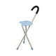 thumbnail image 3 of Asiento de Bastón Plegable Sunnimix Silla de Muletas Antideslizante 34 Pulgadas Gris, 3 of 8