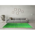 thumbnail image 3 of Ahgly Company Indoor Rectangle Oriental Green Industrial Area Rugs, 6' x 9', 3 of 4