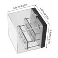 thumbnail image 2 of WHAMVOX Transparent Acrylic Mineral Specimen Display Case Three Layer Design for Home Use, 2 of 8