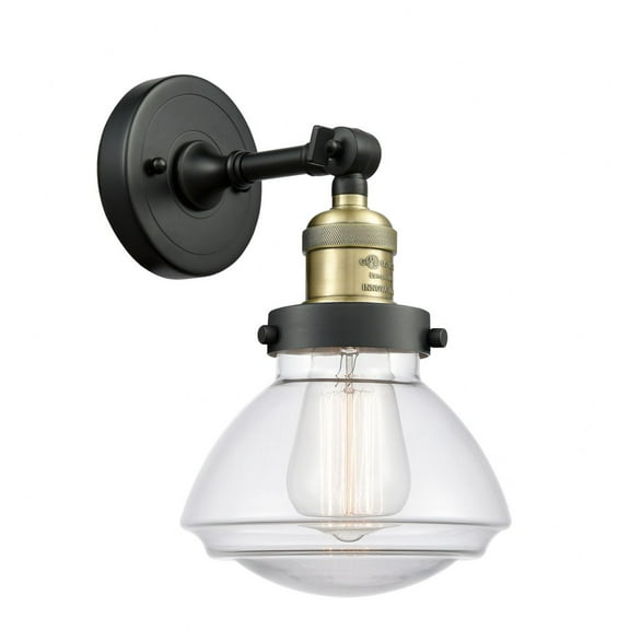Innovations Lighting - Olean - 1 Light Wall Sconce In Industrial Style-7.75
