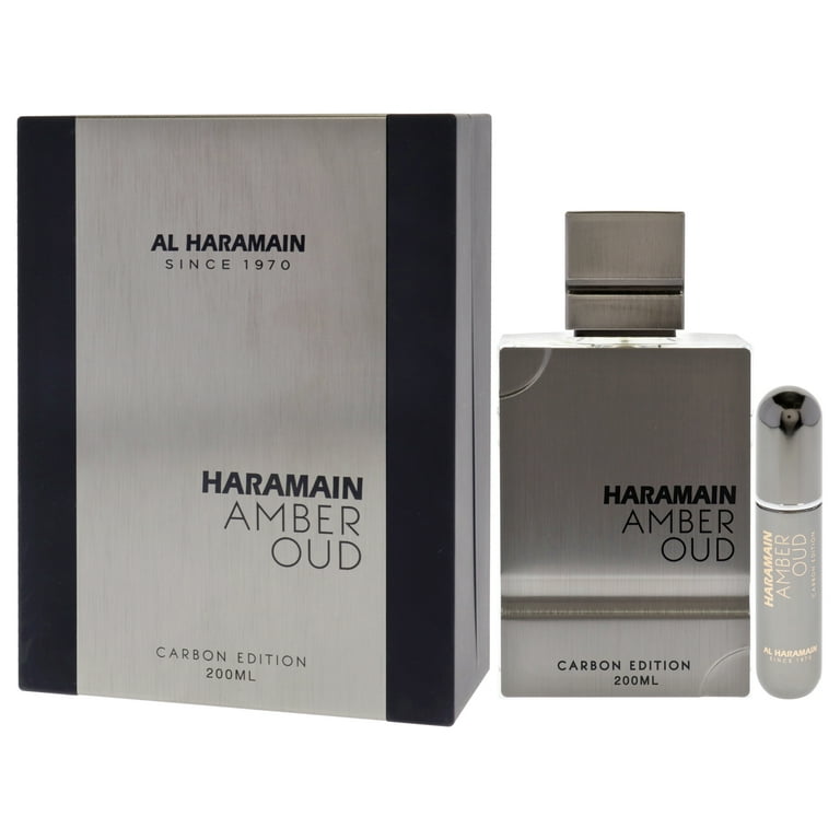Al Haramain Men's Amber Oud Carbon EDP Spray 6.7 oz