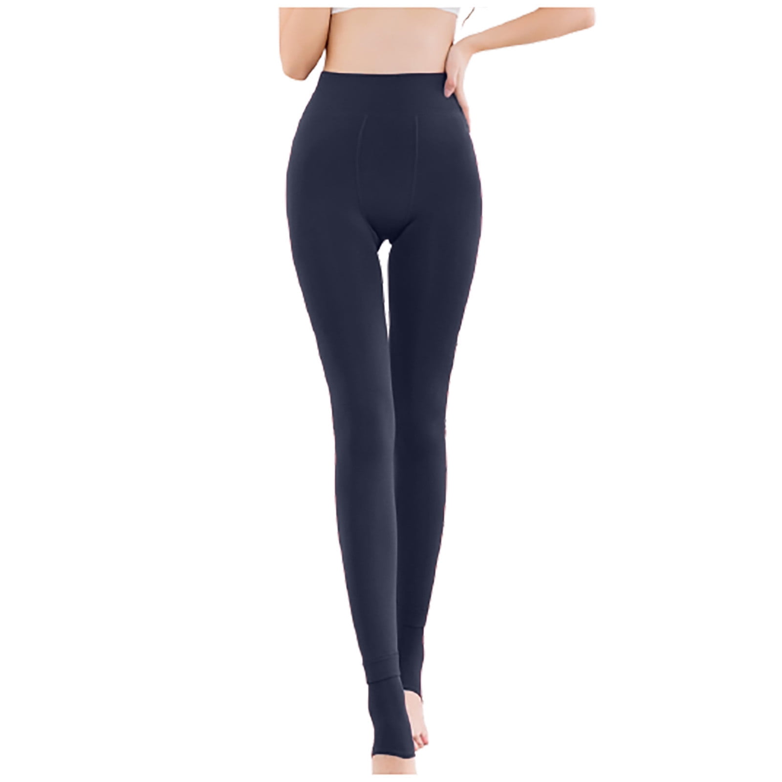 CALAFEBILA 2022 Plus Size Women's Thermal Leggings Winter Lining High