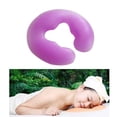 thumbnail image 2 of La Cara Suave Del Silicio Del Del De 2 Colores Relaja El ín De La Almohadilla Del ín Seguro Y Respetuoso Del Medio Baoblaze Almohada de silicona para masaje, 2 of 8