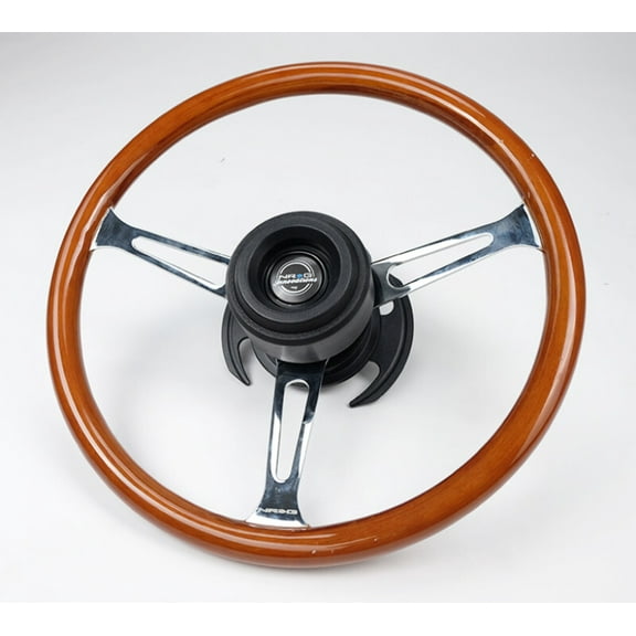NRG Steering Wheel Head Banger- Injection Molded Material - HB-001BK