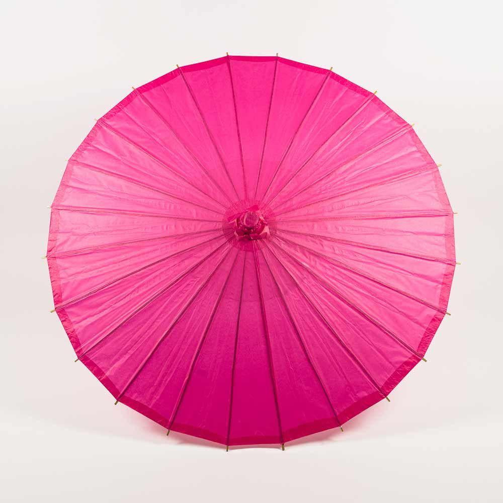 32 Fuchsia / Hot Pink Paper Parasol Umbrella by PaperLanternStore