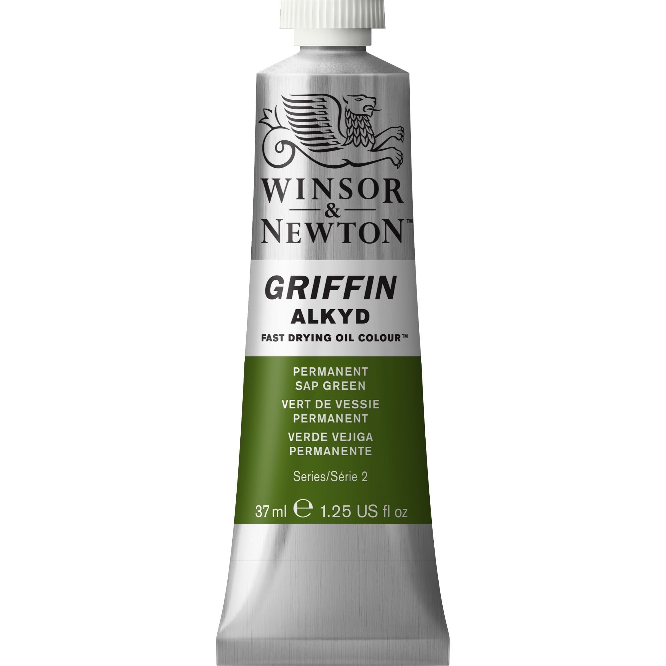 Winsor & Newton Griffin Alkyd FastDrying Oil Paint, 37ml, Permanent