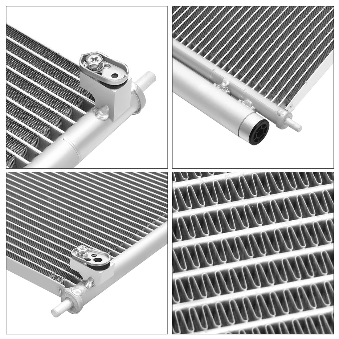 LEDKINGDOMUS A/C AC Condenser Air Conditioning Condenser For Honda Accord 2013-2017 EX/EX-L/LX/LX-S/Sport/Touring L4 2.4L V6 3.5L