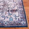 thumbnail image 4 of SAFAVIEH Tucson Lavonne Traditional Machine Washable Runner, 2'6" x 8', Aqua/Pink, 4 of 9